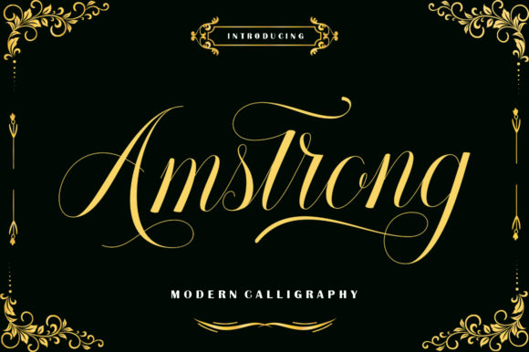 Amstrong Font: Elevate Your Campaign Visuals
