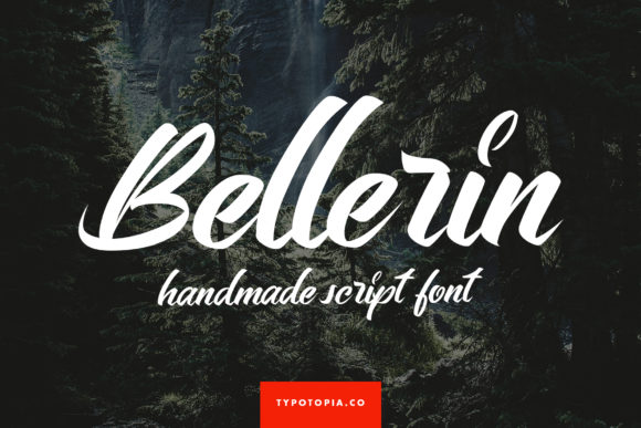 Bellerin: A Modern Script Typeface for Branding