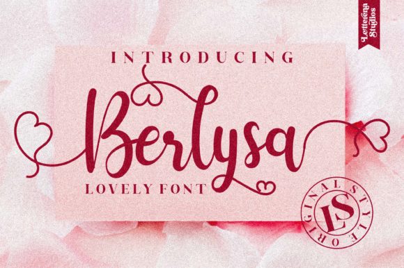 Berlysa: A Handwritten Font for Modern Web Design