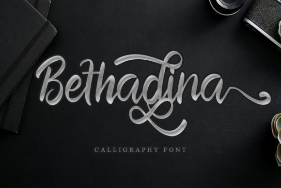 Bethadina: The Script Font for Scroll-Stopping Designs