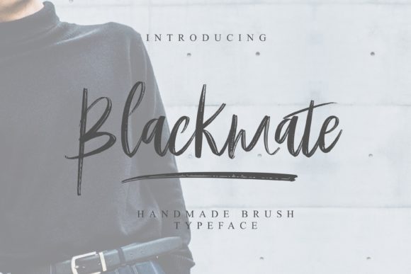 Blackmate Font: A Designer’s Guide to Brush Script
