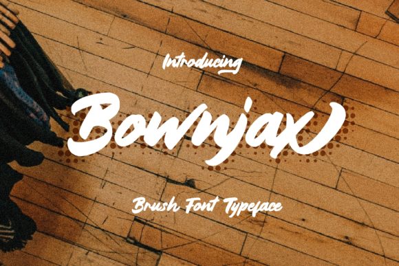 Bownjax: A Handwritten Font for Modern Brands