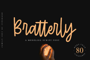 Bratterly: A Script Font That Elevates Web Design
