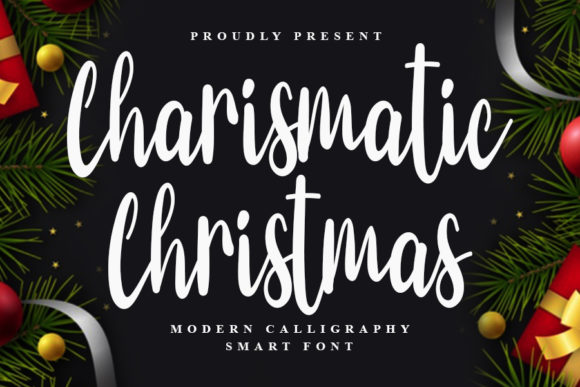 Charismatic Christmas: A Festive Script Font