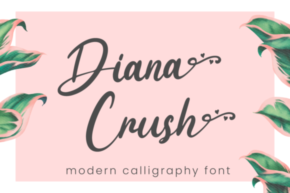 Diana Crush: The Handwritten Font for Scroll-Stopping Design