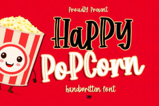 Happy Popcorn Font: A Designer’s Take on Quirky Elegance