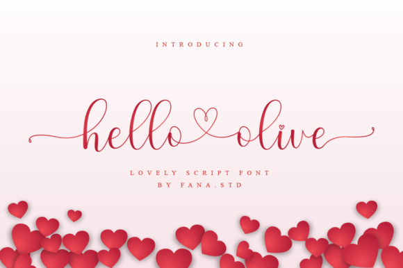 Hello Olive: A Soft Handwritten Font for Branding