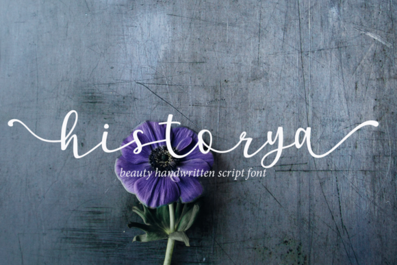 Historya: A Handwritten Font for Digital Design