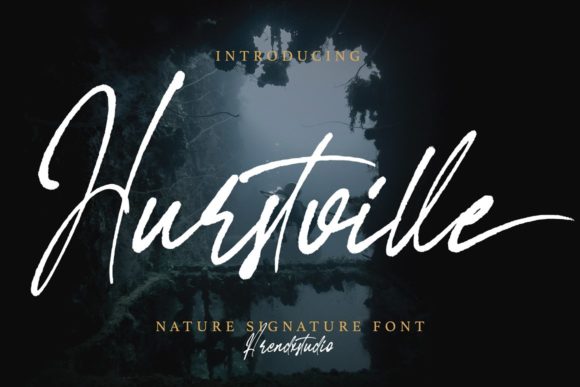 Hurstville: The Handwritten Font for Scroll-Stopping Content