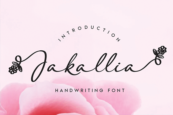 Jakallia: A Handwritten Font for Branding