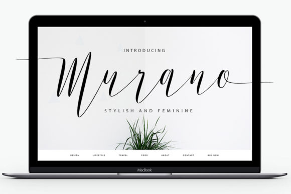 Murano Font Review: A Modern Script for Elegant Branding