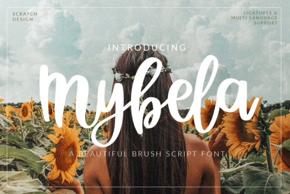 Mybela Font: A Playful Script for Social Campaigns