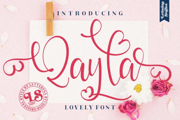 Qayla: A Handwritten Font for Standout Brands