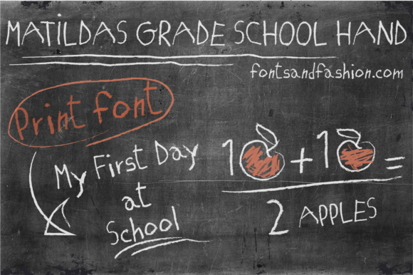 Reviewing Matilda s Grade School Hand Print