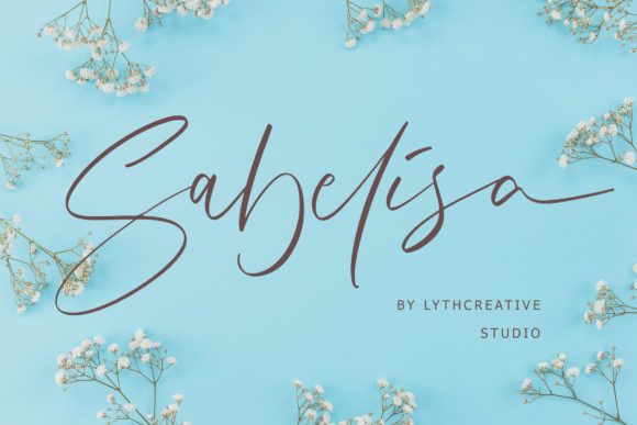 Sabelisa: A Script Font for Modern Web Design