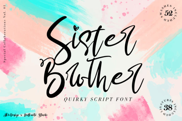 Sister Brother Font: Authentic Branding for Small Business