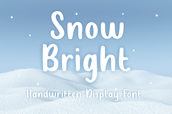 Snow Bright: A Handwritten Font for Bold Campaigns