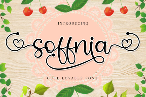 Soffnia: The Romantic Script Font for Marketers