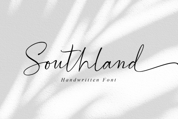 Southland: A Handwritten Font for Elegant Branding