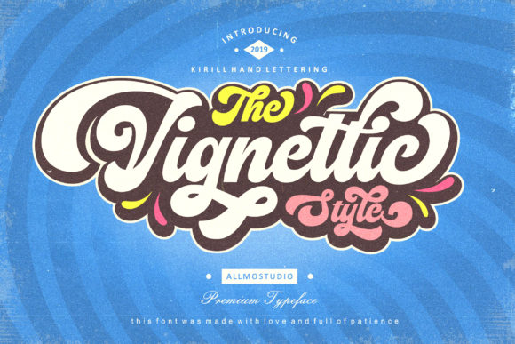 The Vignettic: A Handwritten Font for Editorial Charm