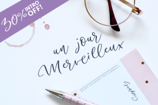 Un Jour Merveilleux: A Script Font for Digital Elegance