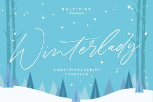 Winterlady: A Script Font for Editorial Elegance